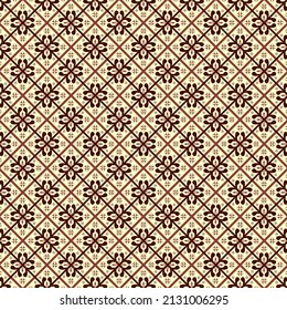 Free vector batik pattern for background and decorations