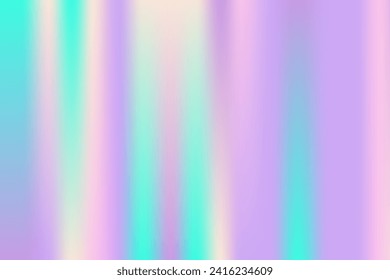 Free vector beautiful holographic colorful glowing wallpaper