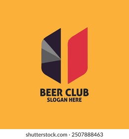 Free vector beer club logo design and unique icon illustration