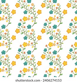 Free vector botanical vintage style background