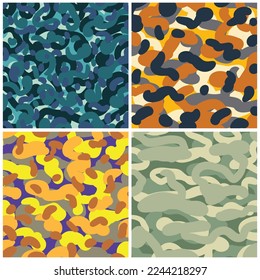 Free vector bundle 1 army texture color pattern
