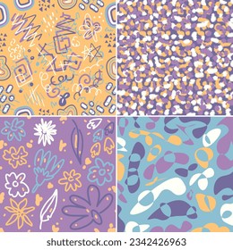 Free vector bundle abstract background pattern