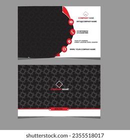 Free vector  business card template