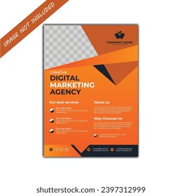 Free vector business flyer template