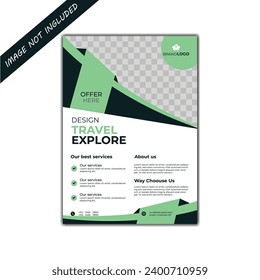Free vector business flyer template
