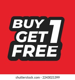 Free vector buy one get one free sale and deals background