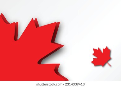 Free vector for canada day 