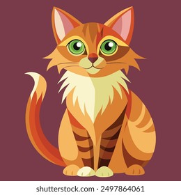 free vector cat illustration design, tShirt design