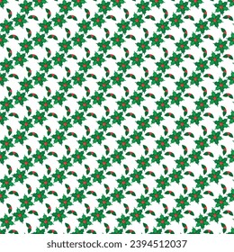 Free vector cherries and cherry blossom pattern 