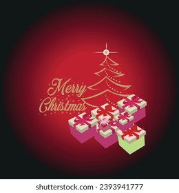 free vector Christmas background design