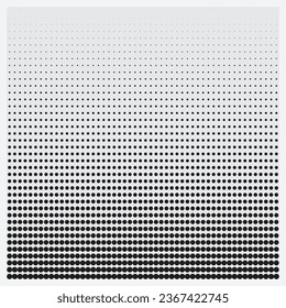 Free vector circle black halftone vector background. vector