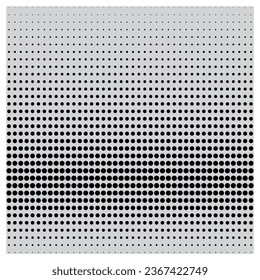 Free vector circle black halftone vector background. vector