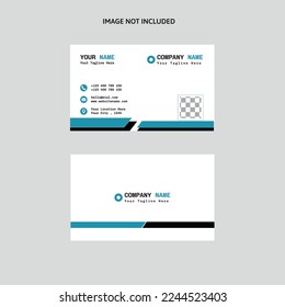 Free vector clean style modern business card template
