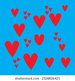 Free vector collection of illustrated heart icons