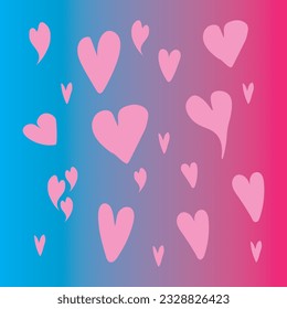 Free vector collection of illustrated heart icons
