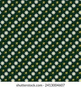 Fondo libre del patrón de flor de color vectorial.