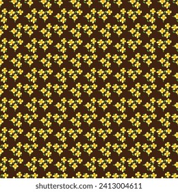 Free vector color flower pattern background.