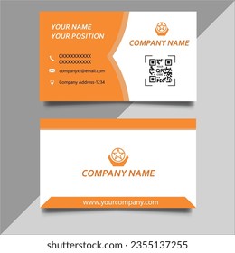 Free vector colorful abstract business card template