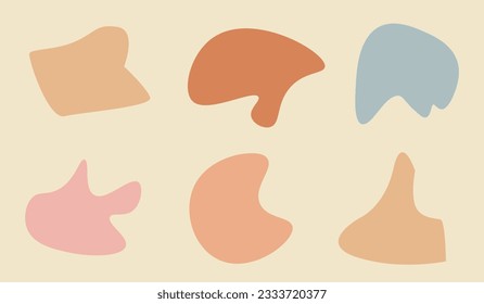 Free vector colorful aesthetic abstract random pattern
