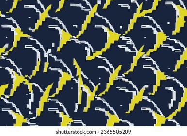 Fondo de patrón decorativo de color vectorial libre