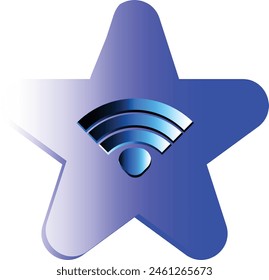 Vector gratis colorido diferente wifi y diseño plano de iconos de llamadas