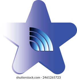 Vector gratis colorido diferente wifi y diseño plano de iconos de llamadas