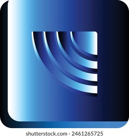 Free vector colorful different wifi and call icon flat design
