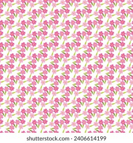 Free vector colorful ditsy floral print wallpaper theme