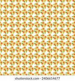 Free vector colorful ditsy floral print wallpaper theme