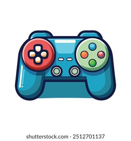 free vector colorful game controller design 