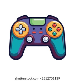 free vector colorful game controller design 
