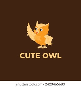 Free vector colorful owls collection