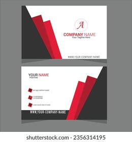 
 Free vector corporate business card template