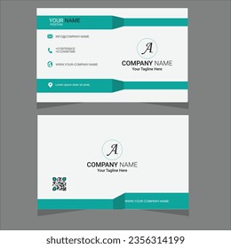 
 Free vector corporate business card template