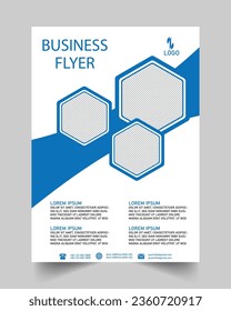 Free vector corporate business flyer template
