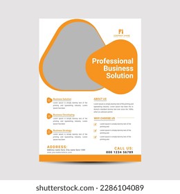 Free Vector Corporate Flyer design templates and downloadable