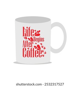 Free vector creative mug design 