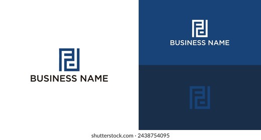 Free vector creative professional sf logo template