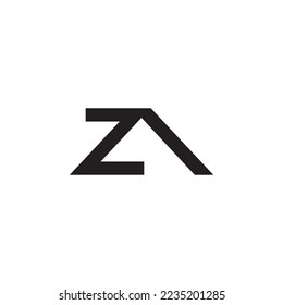 Free vector creative za logo template