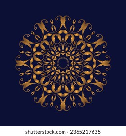 Free vector decorative golden mandala on PNG, pattern, vintage, ornament, Islam, arabesque, henna, mehndi, mandala png, mandala transparent, ornate, islamic background, Islamic decoration, Islamic des