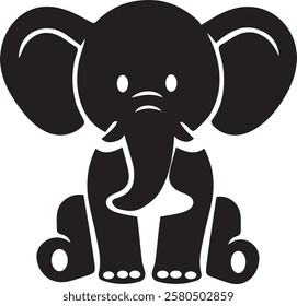 Free Vector Elephant Design Background