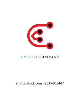 Free vector energy logo design