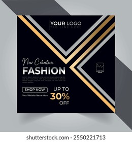 Vector gratis Moda Social Media Post Design