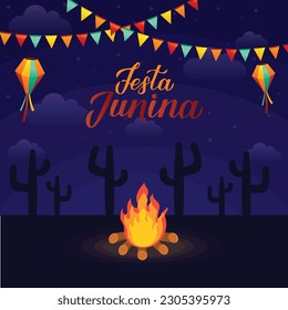 Free vector festa junina illustration - Festas Juninas