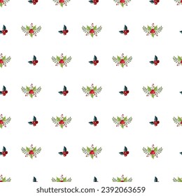 Free vector flat design autumn pattern collection
