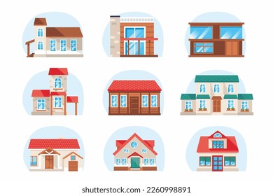 Free vector flat design household collection