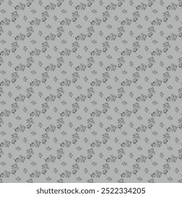 Free vector Flat small seamless flowers pattern design