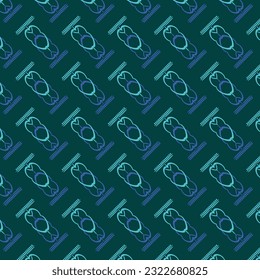 Free vector flower seamless pattern background. elegant texture for backgrounds.