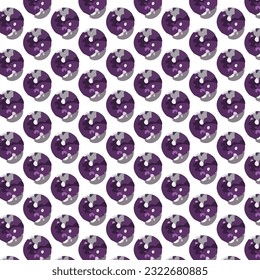 Free vector flower seamless pattern background. elegant texture for backgrounds.
