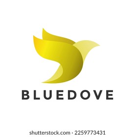 Free vector flying bird logo